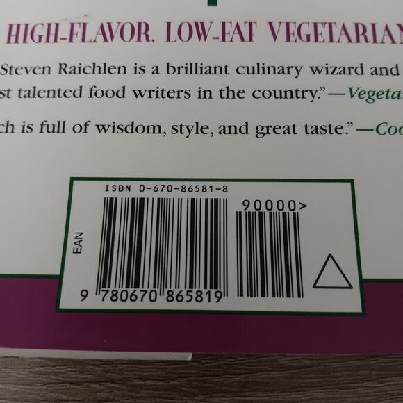 High Flavor, Low-fat Pasta Cookbook By Steven Raichlen's - Hardcover Book - Picture 4 of 8